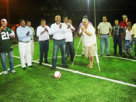 Presidente del CIV Enzo Betancourt inaugurÃ³ cancha de fÃºtbol de salÃ³n en Centro Cojedes