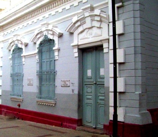En esta casa se fundÃ³ el Colegio de Ingenieros de Venezuela el 28 de octubre de 1861