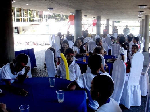 CIV iniciÃ³ programaciÃ³n  de acciÃ³n social
2017. Alumnos de Fe y AlegrÃ­a disfrutaron instalaciones