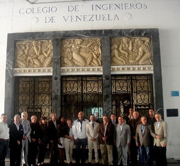 Embajador de Francia visitÃ³ el Colegio de Ingenieros de Venezuela
